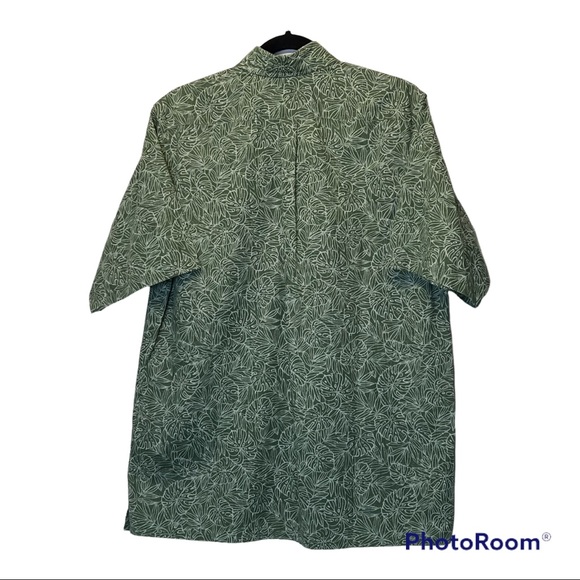 Green Go Barefoot Hawaiian shirt - Picture 3 of 4